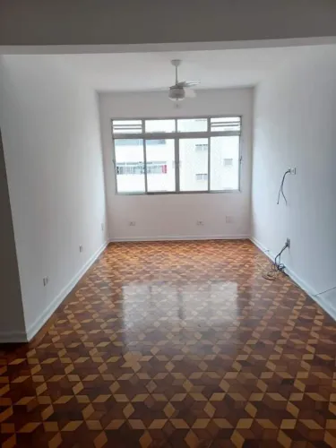 Apartamento 3 Quartos Frente - 131 m² em Embaré, Santos para Aluguel