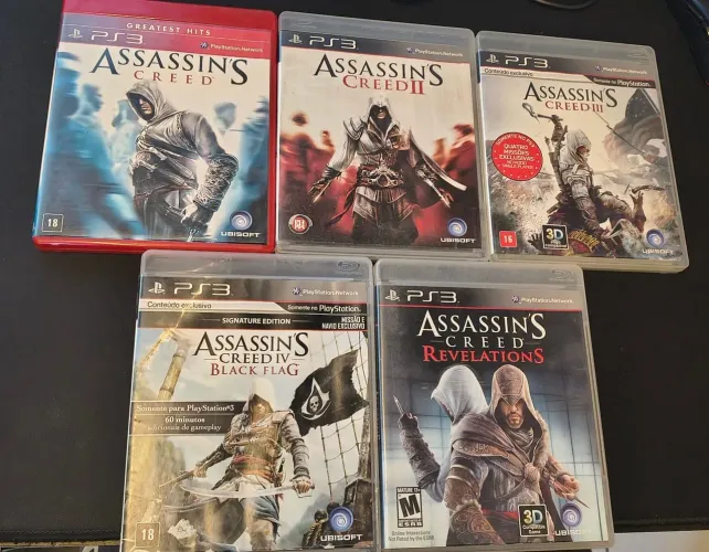 Coleção Assassin's Creed PS3 