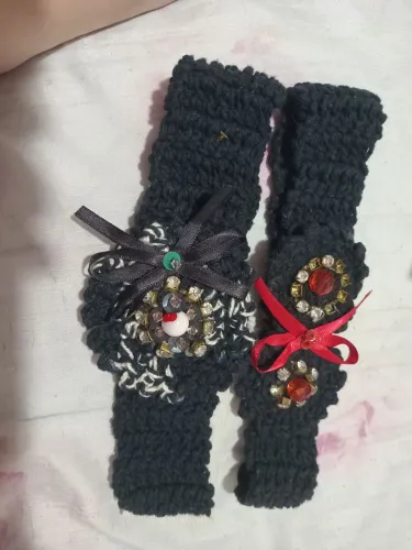 Tiara de crochê 