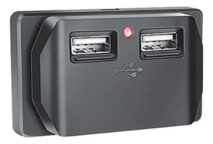 Carregador Soquete Adaptador QC3.0 | PD Tipo-C, USB Dupla, 12V