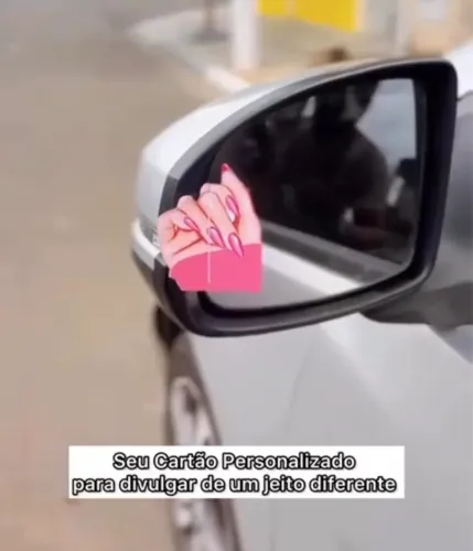 Cartão de visita criativo