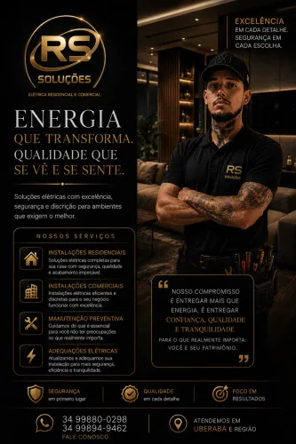 RS Soluções Elétricas | Serviços Elétricos Residenciais e Comerciais