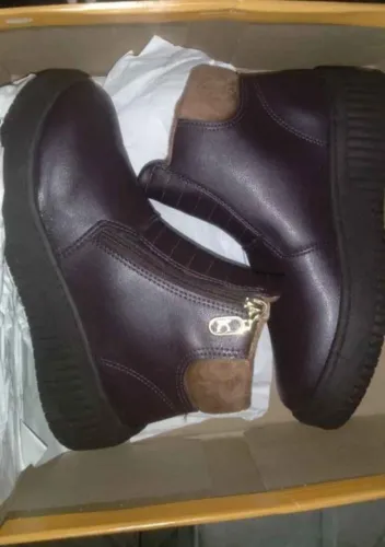 Bota Casual Feminina Felpuda Conforto Flatform Beira Rio