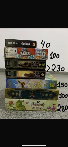 Vendo jogos de tabuleiros