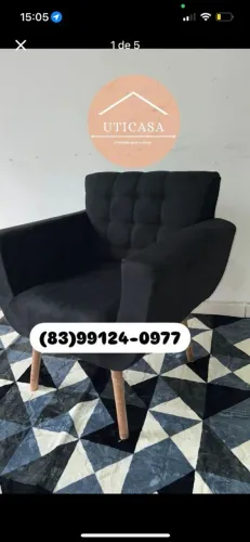 Poltronas novas em várias cores