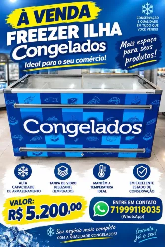 Freezer ilha