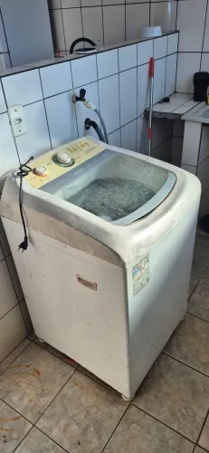 Máquina de lavar quebrada