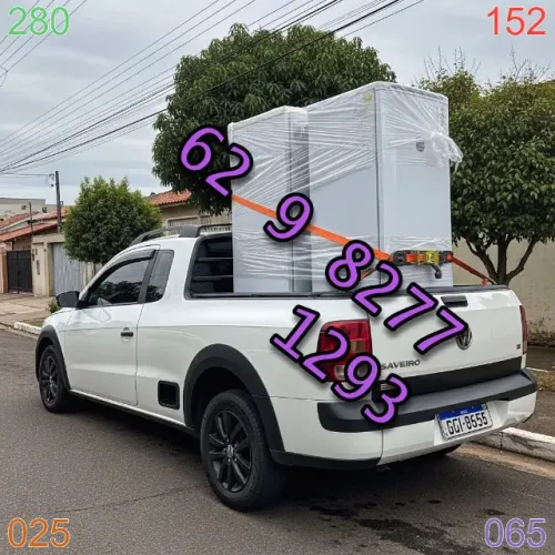 frete aberto e rápido para mudança!