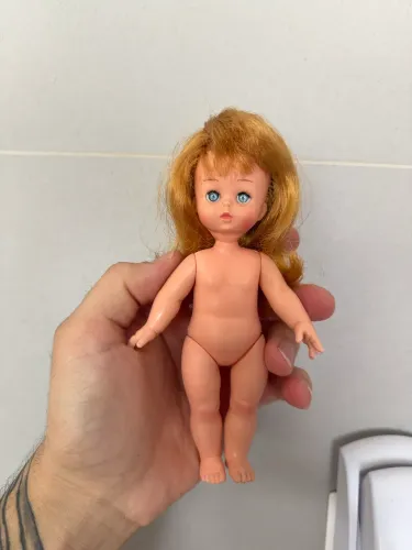 Boneca lucy antiga da estrela boneca mini doll estrela