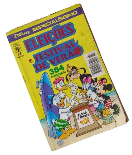Almanaque Disney Eleições e Festival de Verão