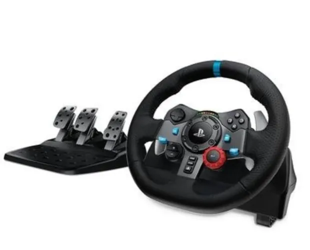 Volante Logitech G29 Driving Force PS5, PS4, PS3 e PC