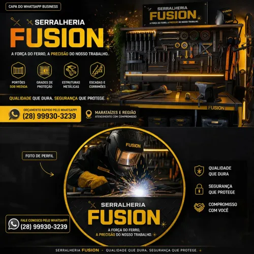 Serralheria Fusion/Estruturas 