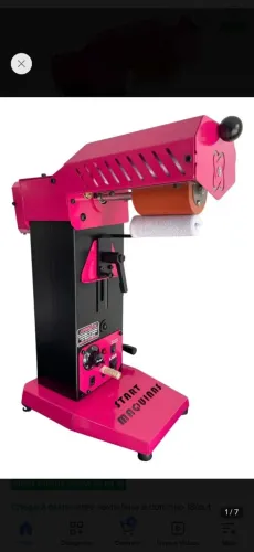 Máquina Transfer laser Start Giro 360 - Modelo Slim - Pink