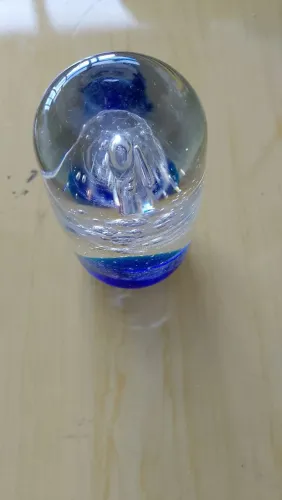 Peso decorativo para papel Cristal Português
