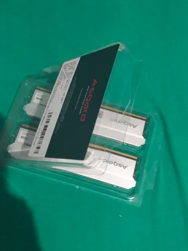 KIT ASGARD DDR4 32GB (2x16GB) 3200MHz TITANIUM SILVER