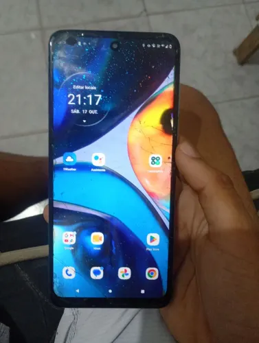 Celular Motorola g22 bom
