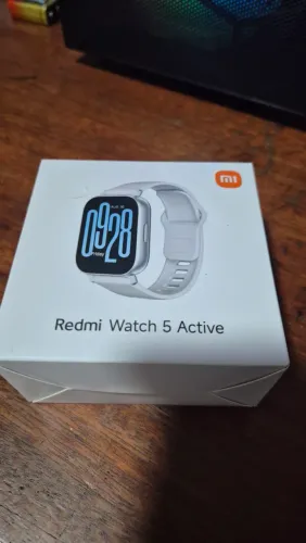Redmi Watch 5 Active Prata - Novo - Nunca Usado