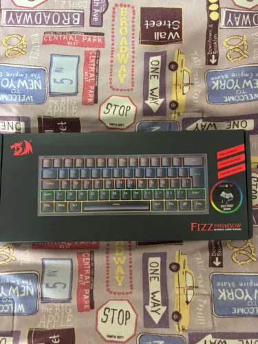 Teclado Mecânico Redragon Fizz Rainbow