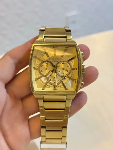Vendo relógio Tecno Legacy dourado