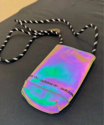 Bolsa Adidas Pouch Refletiva - Nunca Utilizada
