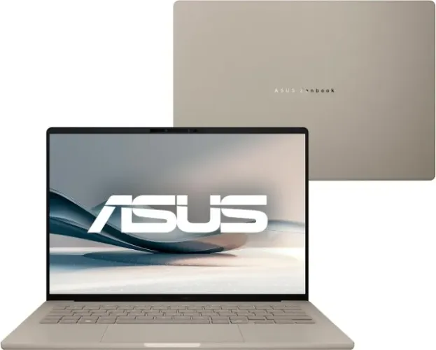 ASUS - ZENBOOK A14 14" FHD+ OLED Laptop - Copilot+ PC - Snapdragon X Plus - 1 TB