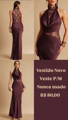 Vestido Rendado nas Costas