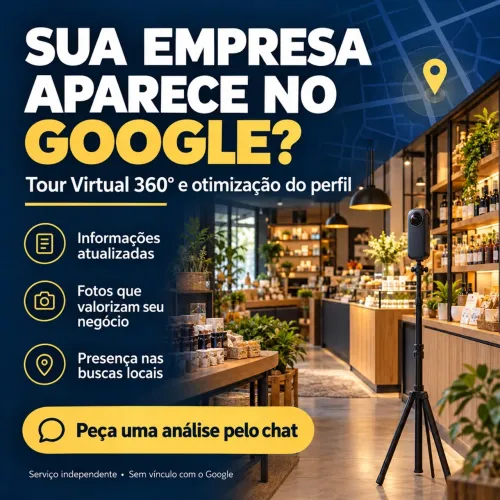 Sua empresa no Google Maps | Tour Virtual 360° e Otimização
