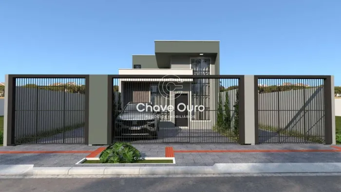 Casa com 1 suíte + 2 dormitórios à venda, 75 m² Brasmadeira - Cascavel/PR