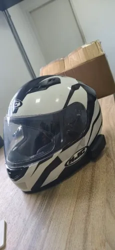 capacete HJC Tam 56 com cx e  capa 
