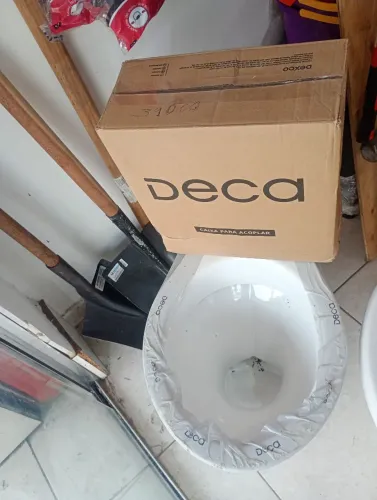 Vaso sanitário caixa acoplada completo DECA