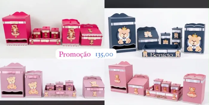 Kit mdf de promoção