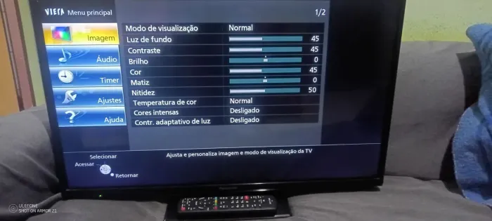 Tv 32 Panasonic não é smartv