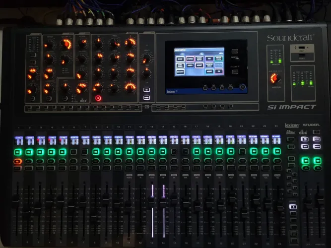 Soundcraft Si Impact Profissional - Excelente Estado - R$ 18.000