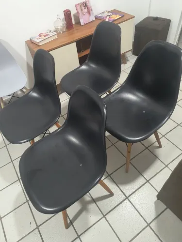 Cadeiras de jantar Charles Eiffel 
