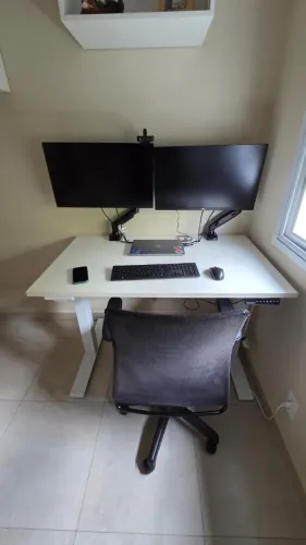 Mesa Com Regulagem De Altura Geniodesk Pro 120x70