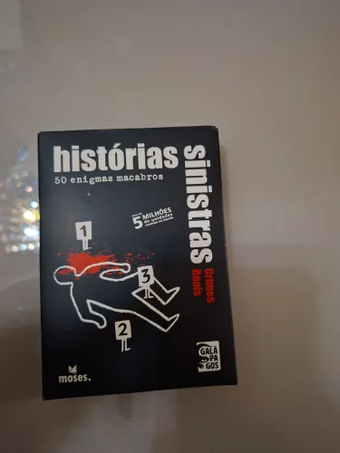 Jogo histórias sinistras (crimes reais)
