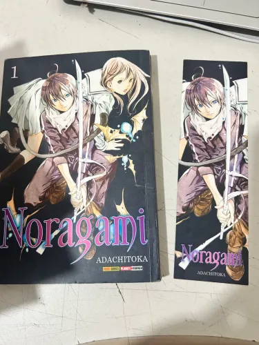 noragami volume 1 mangá acompanha marca página 