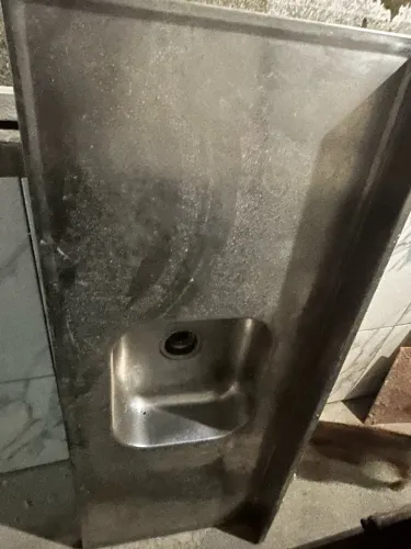Pia de inox ótimo estado