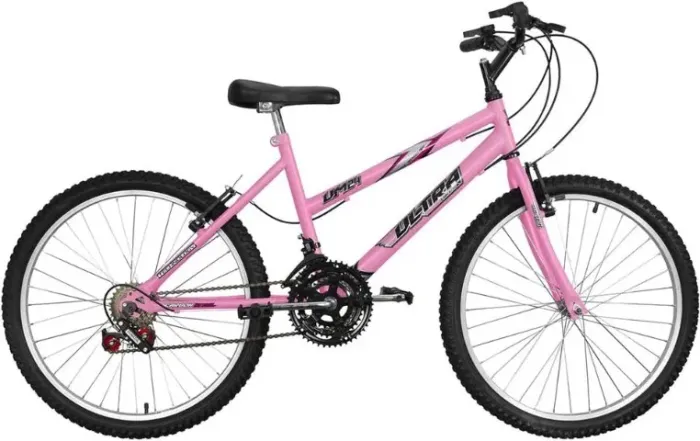Bicicleta de Passeio Ultra Bikes Aro 24 - 18 Marchas (NOVA)