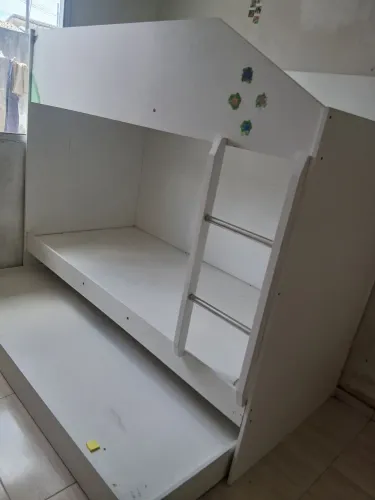 Cama solteiro mdf