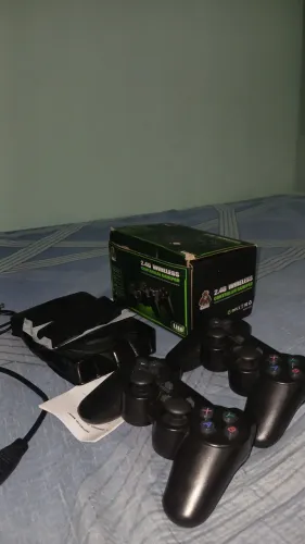Game Stick Gamepad 2.4G Wireless Lite + 2 controles sem fio