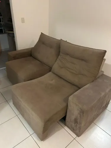 Sofá retrátil 2 lugares