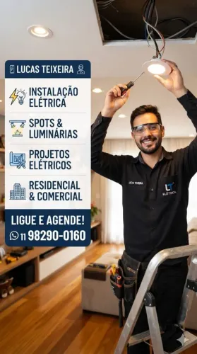 Eletricista Residencial - Instalação, Manutenção e Reformas Elétricas<br>