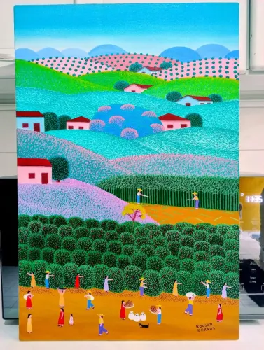 Robson barros tema paisagem medida 60x40 