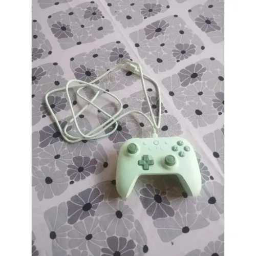Controle 8BitDo Ultimate 2C com Fio Verde para PC Windows e Android USB