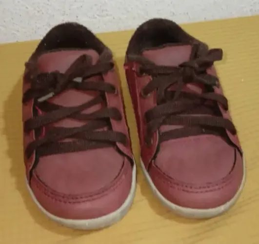 SAPATENIS INFANTIL N° 21 MARROM R$5,00