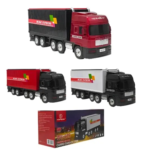 Caixa De Som De Caminhão Portátil Ws-528 Usb Bluetooth Sd Fm Cor Preto