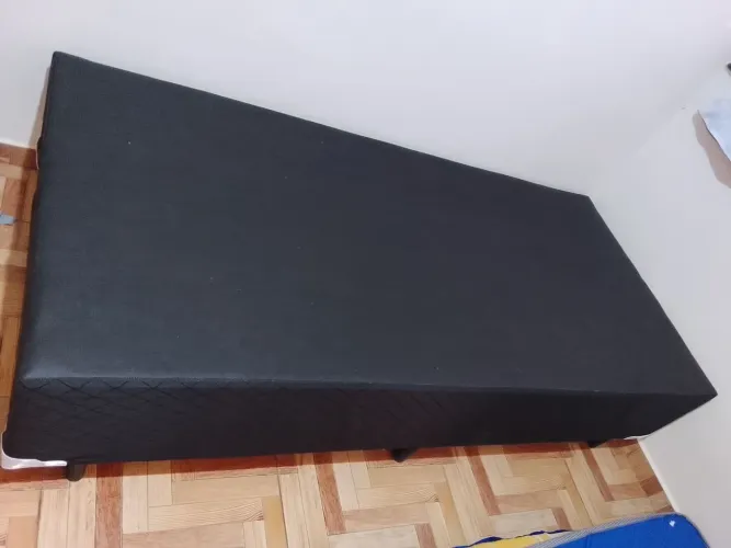 base box e colchão de solteiro