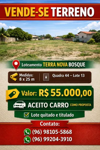 Terreno no Terra nova