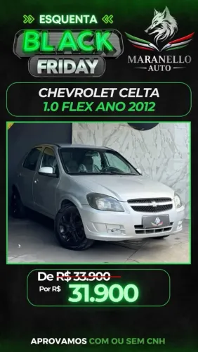 Chevrolet Celta Spirit/ LT 1.0 MPFI 8V Flexp. 5P 2012